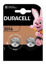 Bateria litowa CR2016 Duracell (blister 2szt.)