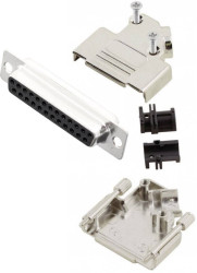 MH Connectors MHD45ZK25-DB25S-K Zestaw listew żeńskich D-Sub 45 ° Ilość styków: 25 kielich lutowniczy 1 szt.