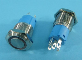 W16F11-ER12/S PRZYCISK OKR.3A/250V WO RE