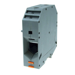 Złączka szynowa gwintowa 1-torowa ZJU-150 szara Ergom