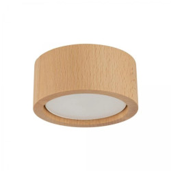 Spot lampa natynkowa EVE WOOD BUK na GX53 9,4cm średnicy 10123 TK Lighting