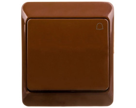 Hermes łącznik przycisk hermetyczny dzwonek 10A IP44 brązowy 0337-06