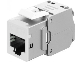 Keystone-modul RJ45 CAT 6A, STP, Slim, biały...