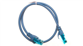 Kabel Krosowy (Patch Cord) U/Utp Kat.5E Niebieski 0,5M Dk-1512-005/B