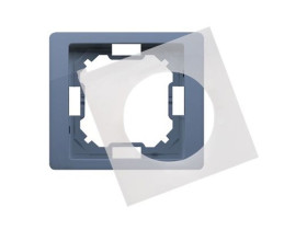 SIMON BASIC NEOS Ramka 1 pojedyncza uniwersalna z uszczelką IP44 lawendowa metalizowana BMRC1B/035 KONTAKT SIMON