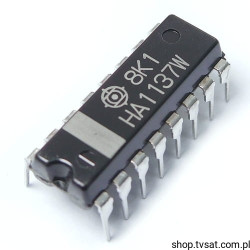 HA1137W FM IF Amplifier Tuning Meter DIP16 HITACHI