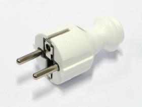 Wtyczka sieciowa WT-30 UNI-SCHUCO biała