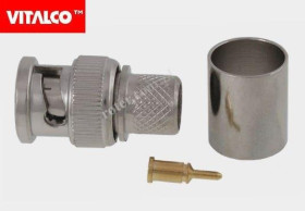 Wtyk BNC zaciskany RG213 Vitalco