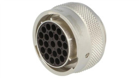 Rt0618-23Snh Złącze Okrągłe Wtyk Na Przewód 23Pin Żeński Bez Styków