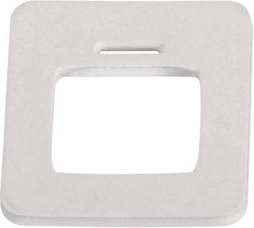 Płaska uszczelka do złącza wtykowego do zaworu elektromagnetycznego, wersja C, seria 230 beżowy binder Zawartość: 1 szt.