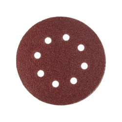 Tarcza szlifierska na rzep Polax z 8 otworami K36, 10 sztuk (54-212)