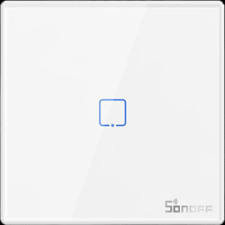 Itead SONOFF T2EU1C-RF 86 Type Wall Panel Sticky 433MHz Wireless RF Remote 1 Gang