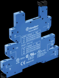 Relay socket, with screw terminals for electromechanical relays - EMR, 93.64.8.230