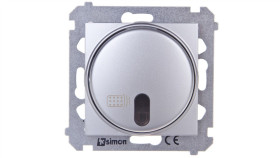 Simon 54 Łącznik Zdalnie Sterowany Z Przekaźnikiem Srebrny Mat Dwp10p.01/43