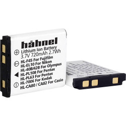 H&#xE4;hnel 10001879 HL-F45 Camera Battery Replaces Fujifilm NP-45 720mAh