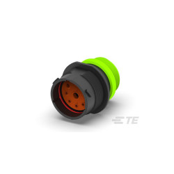 TE Connectivity HDP24-24-9PN-L015 HDP24 Connector Female 9P Black Non-Shrouded