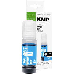 KMP 1642,0003 Ink refill replaced Epson 102, T03R2 Compatible Cyan 70 ml E183