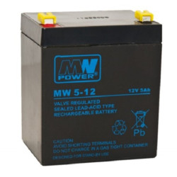 Akumulator AGM 12V/ 5Ah MW 5-12 MWpower 207230