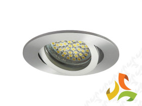 Oczko halogenowe, oprawa sufitowa punktowa ruchoma EVIT CT-DTO50-AL 12V 50W MR16 Gx5.3 IP20 aluminium 18561 KANLUX