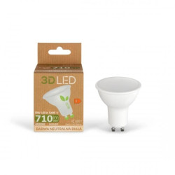 Żarówka LED 8W GU10 710lm Neutralna 4000K / GP000N08