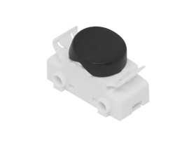 Przełącznik przelotowy PP10 czarny 230V