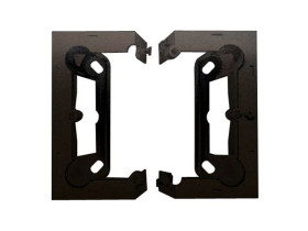 SIMON 54 Puszka natynkowa głęboka (40mm) pojedyncza składana (1 szt. DSC/.. = 2 elementy) brąz mat DSC/46 KONTAKT SIMON