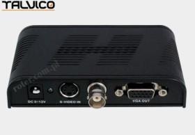 Konwerter BNC/SVHS - VGA FLY7505 Talvico