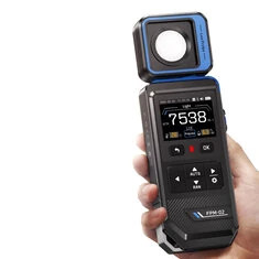 FNIRSI FPM-02 Wysokiej Precyzji Miernik Oświetlenia Luxmeter Zakres 99990 LUX Obracalna Sonda Ekran TFT HD Pomiar Temperatura Wi