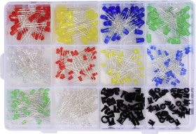 Akcesoria LED TRU COMPONENTS T23O125 TC-12888388, 3 mm, 5 mm, 300 szt.