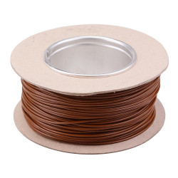 Brown 1mm Thin Wall Cable 32/0.2mm 100M Reel 16.5A