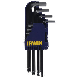 Irwin T10757 T10757 Metric Long Arm Ball End Hex Key Set, 10 Piece