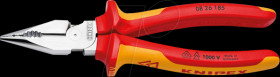 08 26 185 VDE - needle-nose combination pliers, 185 mm