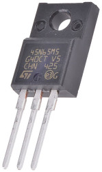 MOSFET N-kanałowy 35 A TO-220FP 710 V Pojedynczy 40 W 78 mΩ