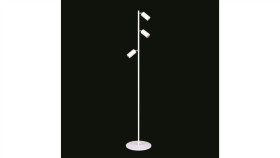 Lampa Podłogowa Biała Z Regulowanym Kątem Świecenia Z Serii Kayla K-4419 Kaja...