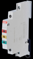 2CCA703902R0001 LED Indicator Light - 3x, 230 - 415 V AC, Red + Yellow + Green