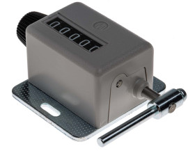 Licznik Resetowanie Ręczne Baumer Mechaniczne 5-cyfrowy Licznik