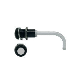 Światłowód do LED, sztywny, kątowy, dł. 88.8mm, Bivar