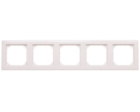 Merten M-Smart Ramka pięciokrotna biel polarna MTN478519