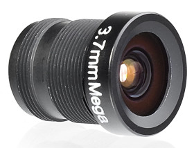 Obiektyw megapikselowy MINI 3.7mm (2Mpx)