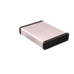 Hammond 1455P1602BK Extruded Aluminium Enclosure 163 x 120.5 x 30.5 Black