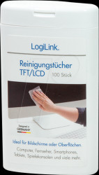 RP0010 Cleaning wipes for TFT, LCD and plasma screens