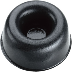 3M&#x2122; Bumpon&#x2122; SJ 5009 Black Polyurethane Rubber Foot 22.3mm x 10.1mm - Single