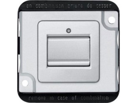 MERTEN WANDALOODPORNY Wyłącznik krzyżowy aluminium MTN3117-7060 SCHNEIDER ELECTRIC