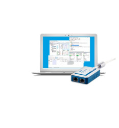 Przemysłowy konwerter interfejsu złącze A RJ45 złącze B RJ45 rodzaj A Żeńskie rodzaj B Żeńskie Ixxat