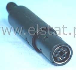 Gniazdo Mini-Din 7pin na kabel MDD7BB