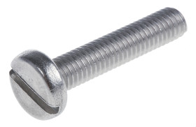 Śruby maszynowe M6 łeb z łbem walcowym soczewkowym Stal nierdzewna długość 30.0mm skok 1.0mm