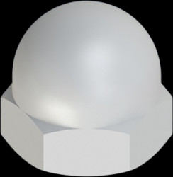 Cap nut, M10, H 18 mm, PA, DIN 1587, 10429AA00