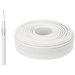 Przewód koncentryczny RG6U 0,8/4,8 CCS100 LIBOX /100m/