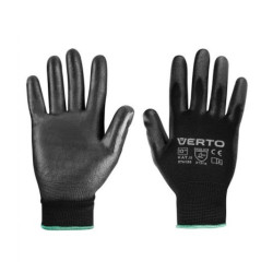 VERTO Rękawice ogrodowe pokryte PU roz.10" 97H138