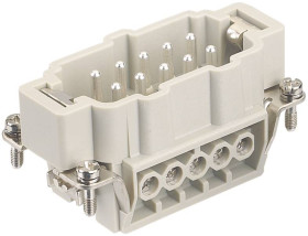 Harting 09365102601 Wstawka pinowa męska 09 36 510 2601, 1 szt.